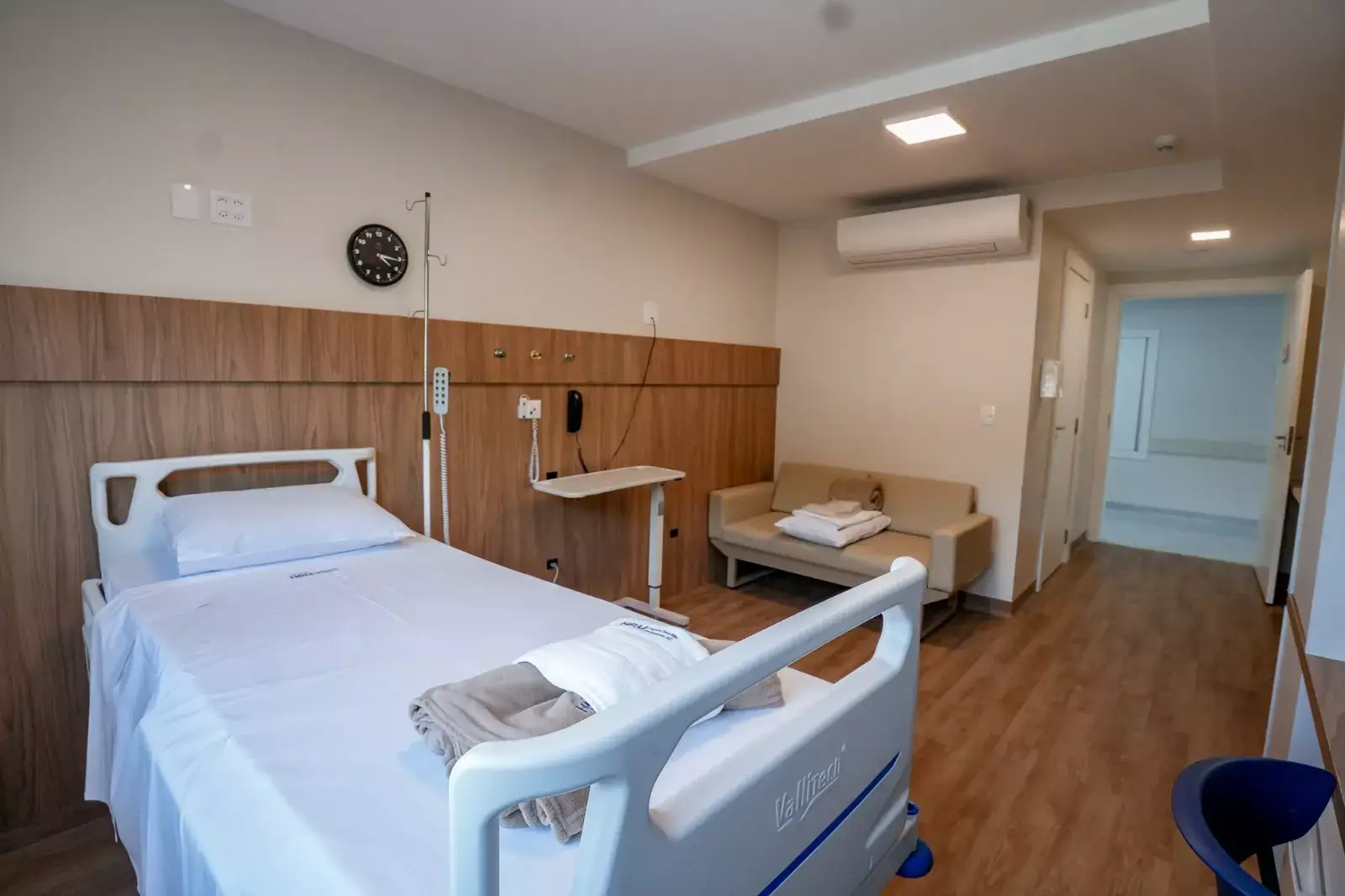 Suíte de recuperação para acompanhante